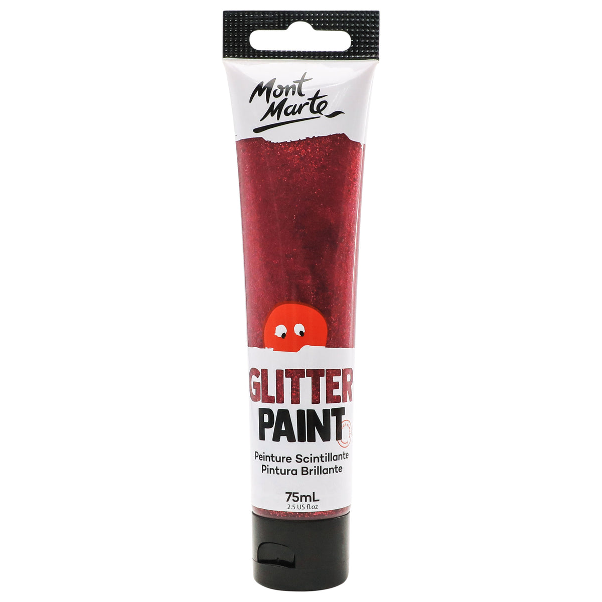 Glitter Paint 75ml - Hot Pink - Mont Marte