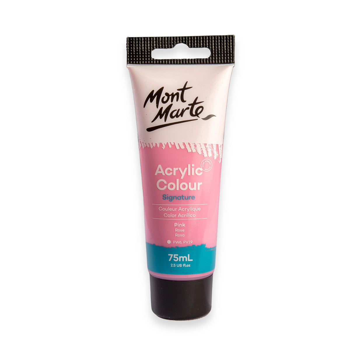 Acrylic Colour Paint 75ml Tube - Pink - Mont Marte