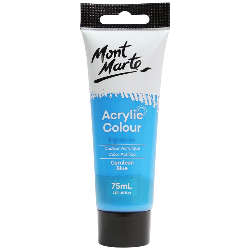 Acrylic Paint Cerulean Blue 75ml