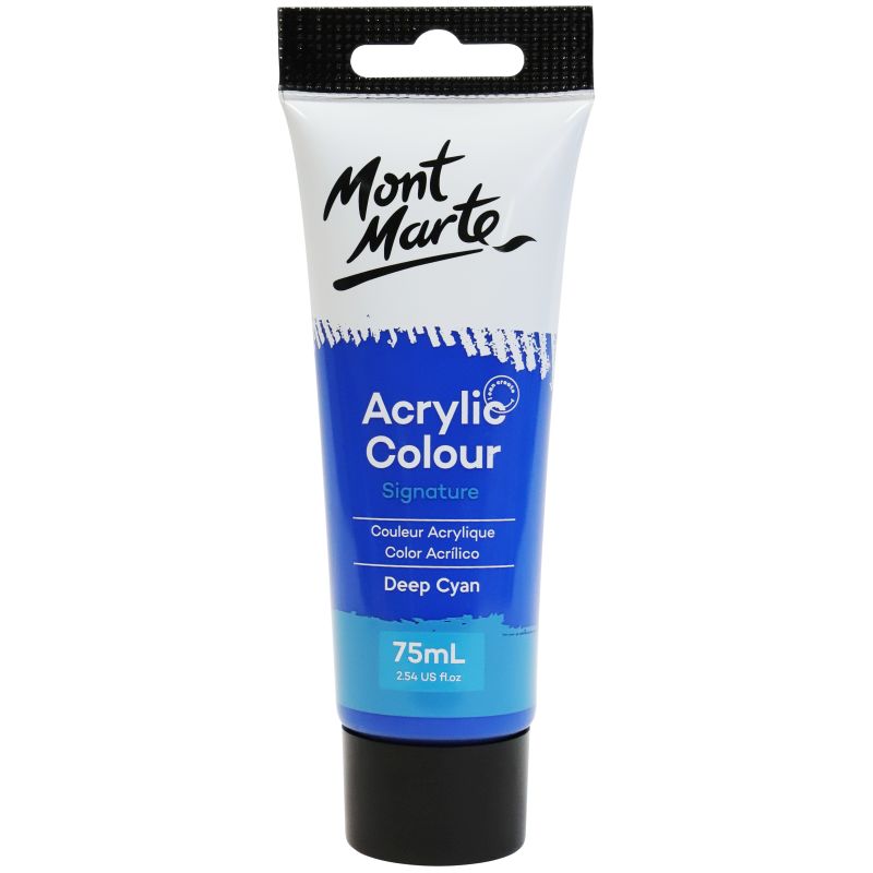 Acrylic Paint Cyan Blue 75ml