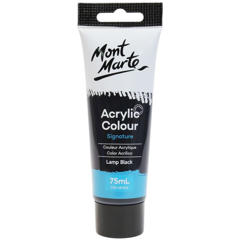 Acrylic Paint Lamp Black 75ml