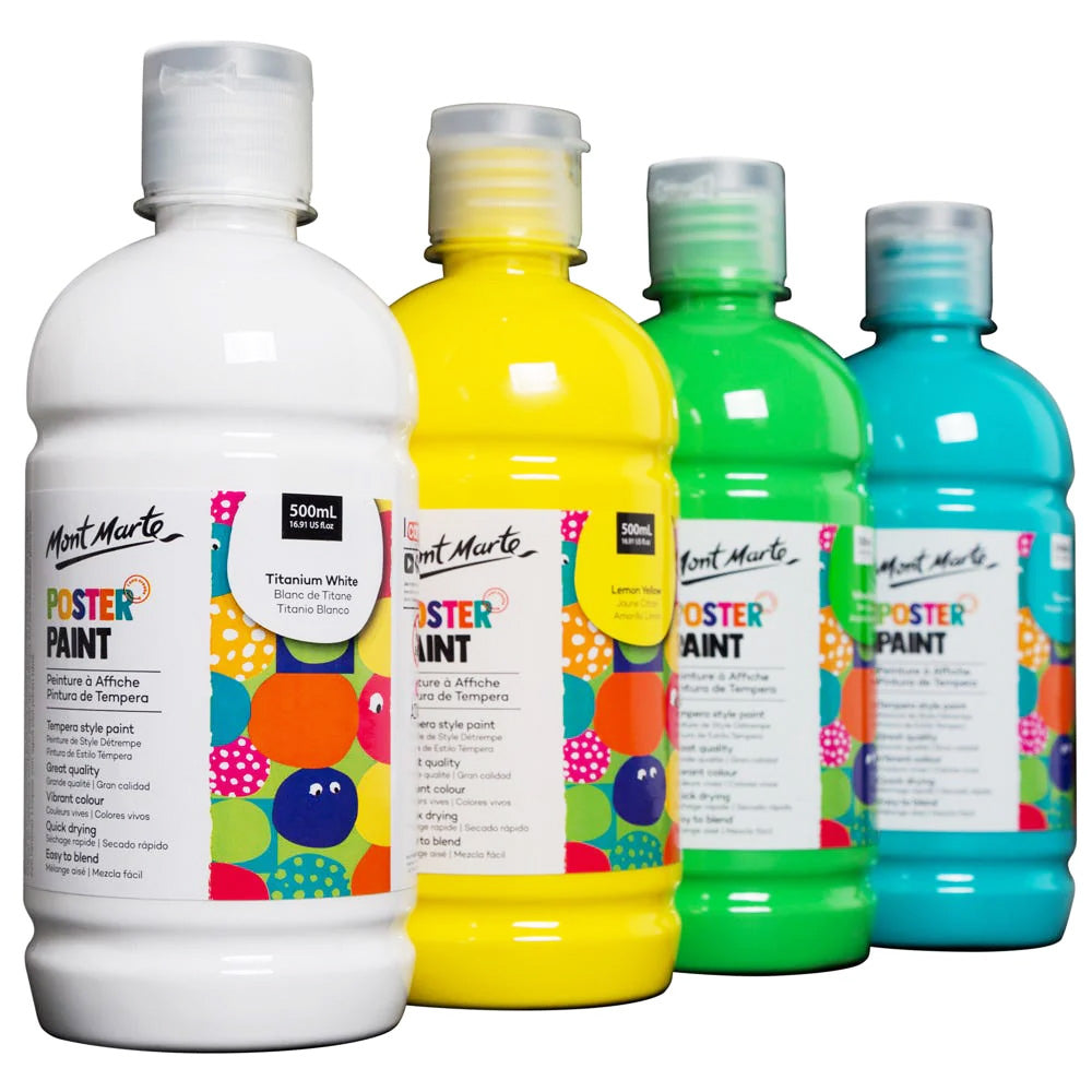 Kids Poster Paint Blue 500ml