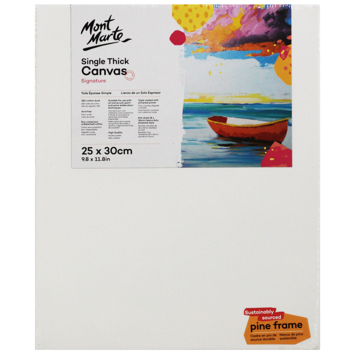 Single Thick Canvas – 25 x 30cm