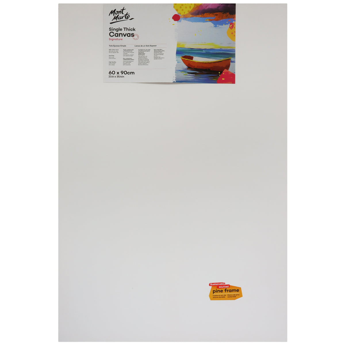 Single Thick Canvas - 60 x 90cm - Mont Marte