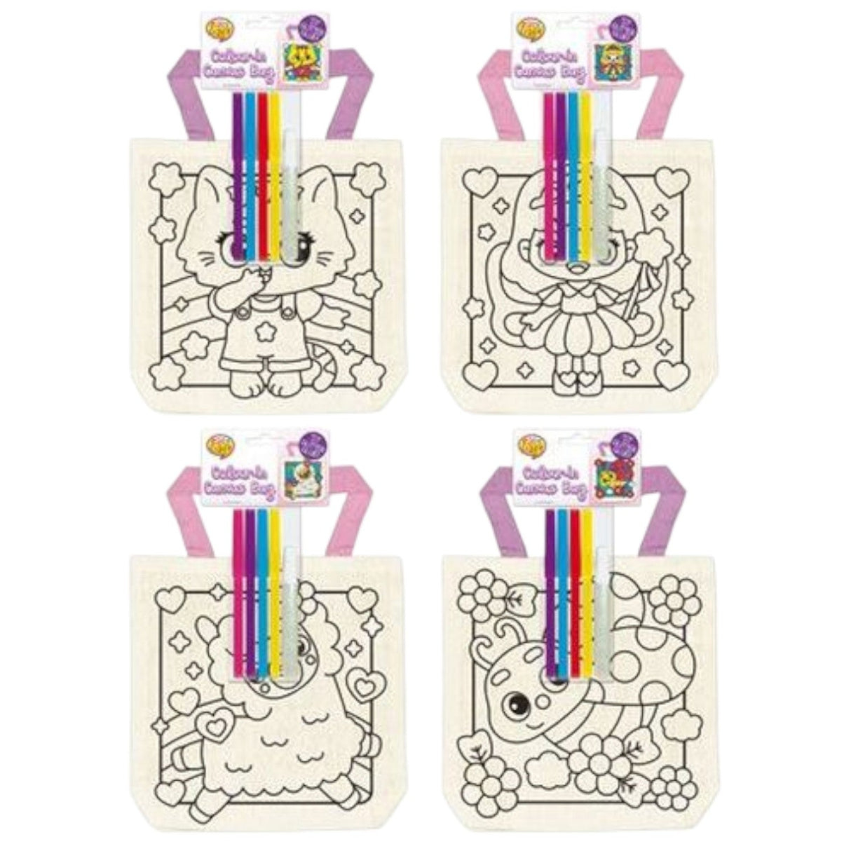 Colour Your Own Bag with Sticky Gems