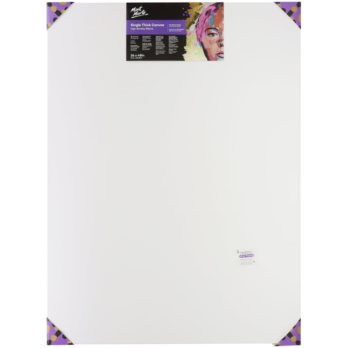 Single Thick Canvas 91.4 x 121.8cm - Mont Marte