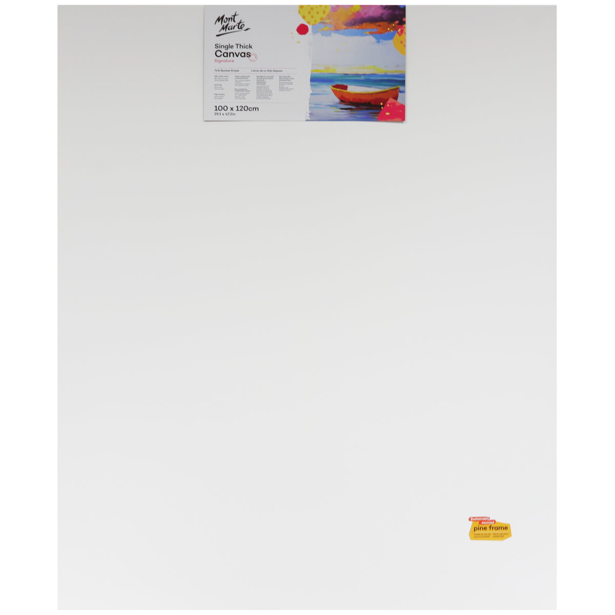 Single Thick Canvas - 100 x 120cm - Mont Marte