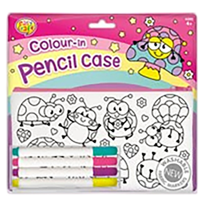 Colour-in Your Own Pencil Case - Assorted