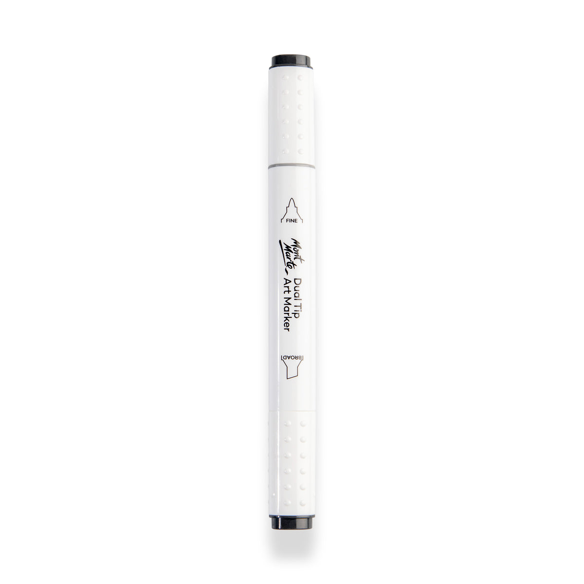 Dual Tip Art Marker Premium - Dark Grey - Mont Marte