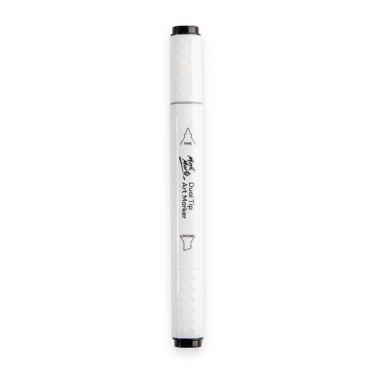 Dual Tip Art Marker Premium - Black - Mont Marte