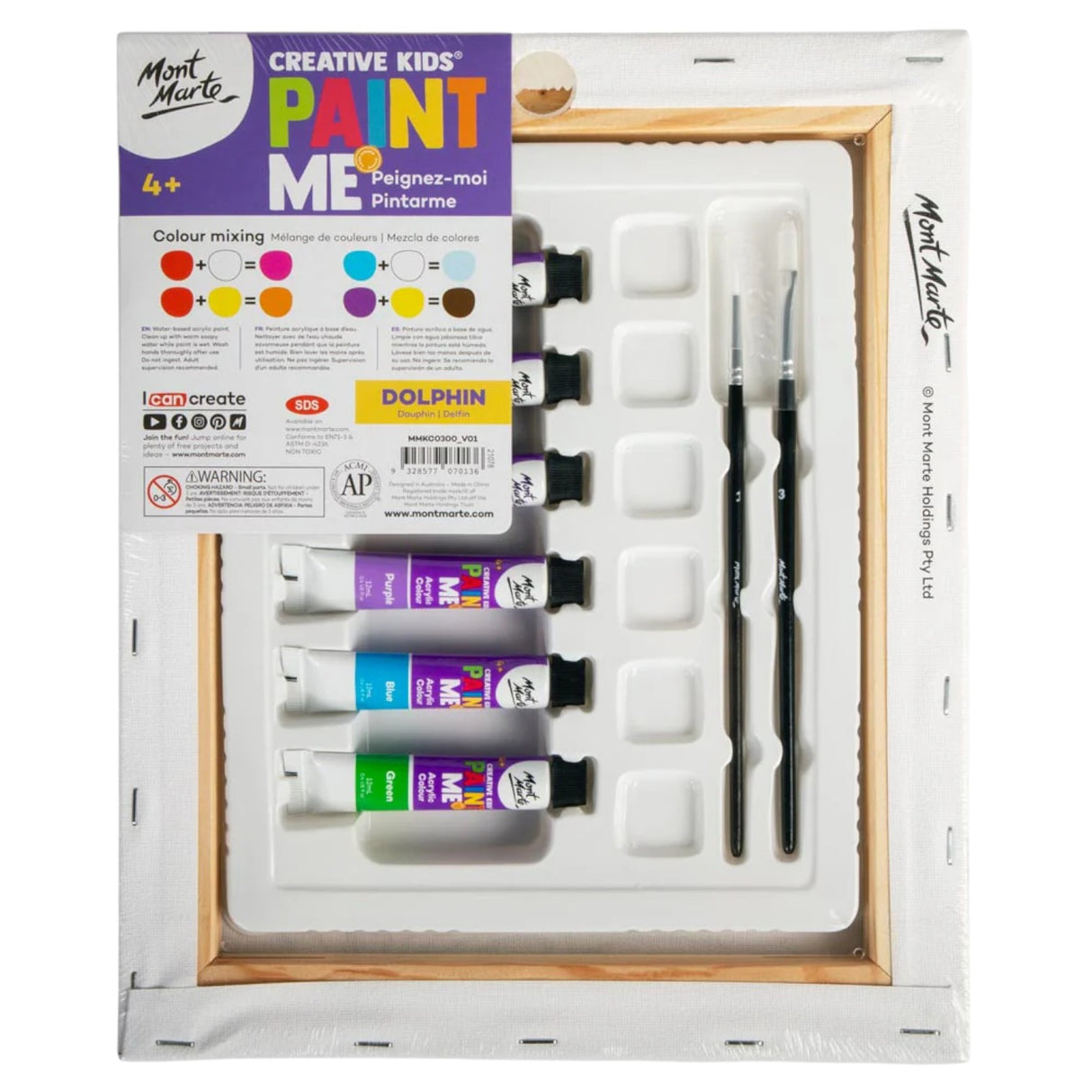 Creative Kids Canvas - 9 Piece