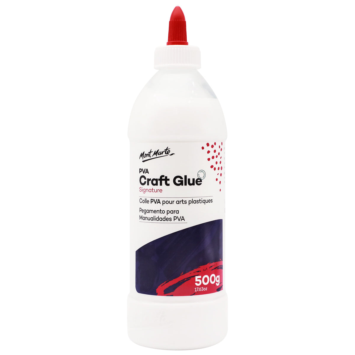 500g PVA Craft Glue - Clear Drying - Mont Marte