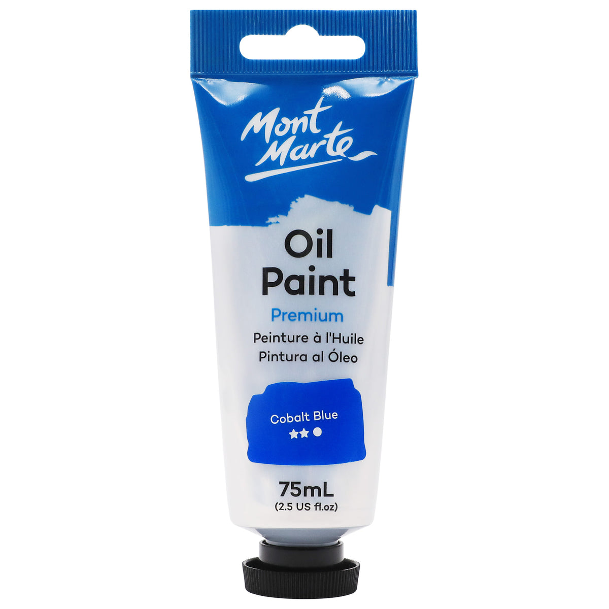 Oil Paint Premium 75ml Tube - Cobalt Blue - Mont Marte