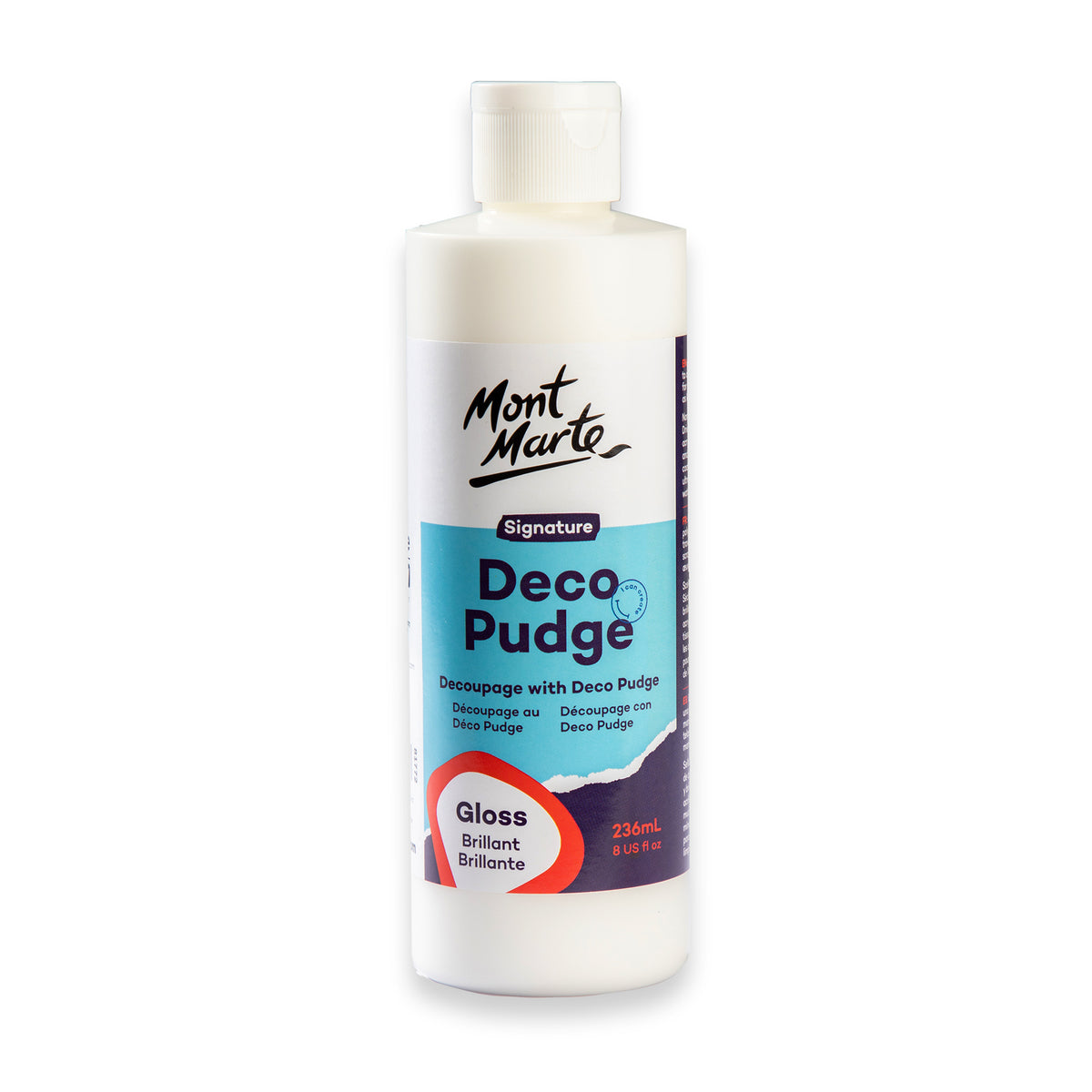 Deco Pudge Craft Varnish 236ml - Gloss - Mont Marte