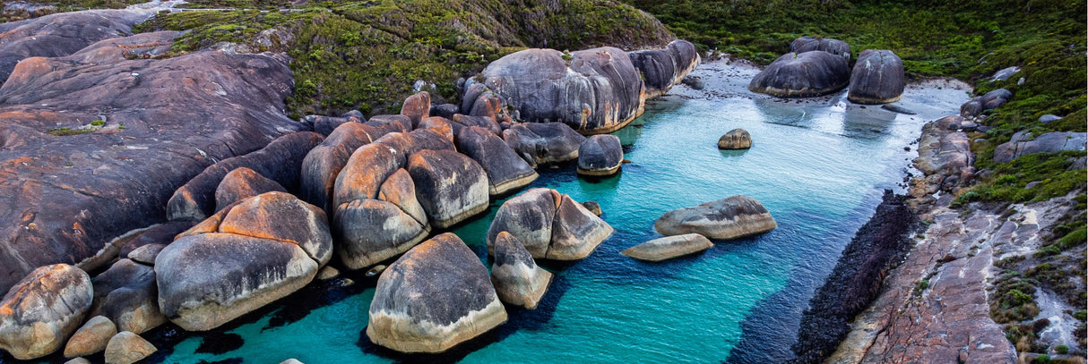 Aerial Elephant Rocks, Williams Bay