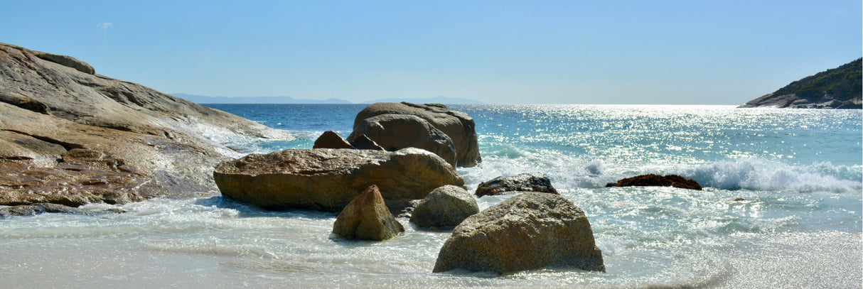 Glitter Rocks 156cm x 60cm / Black