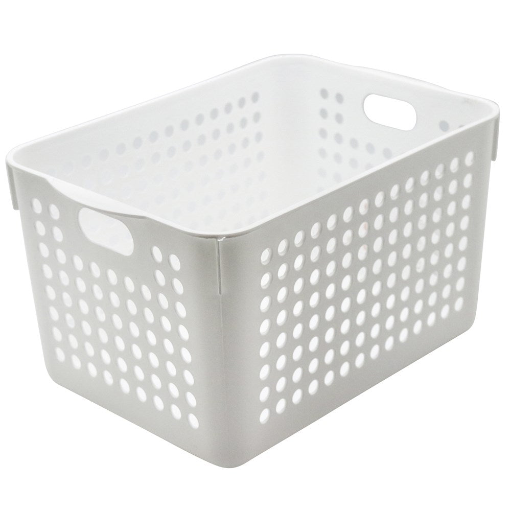Mode Basket White 32 x 21.5 x 18cm