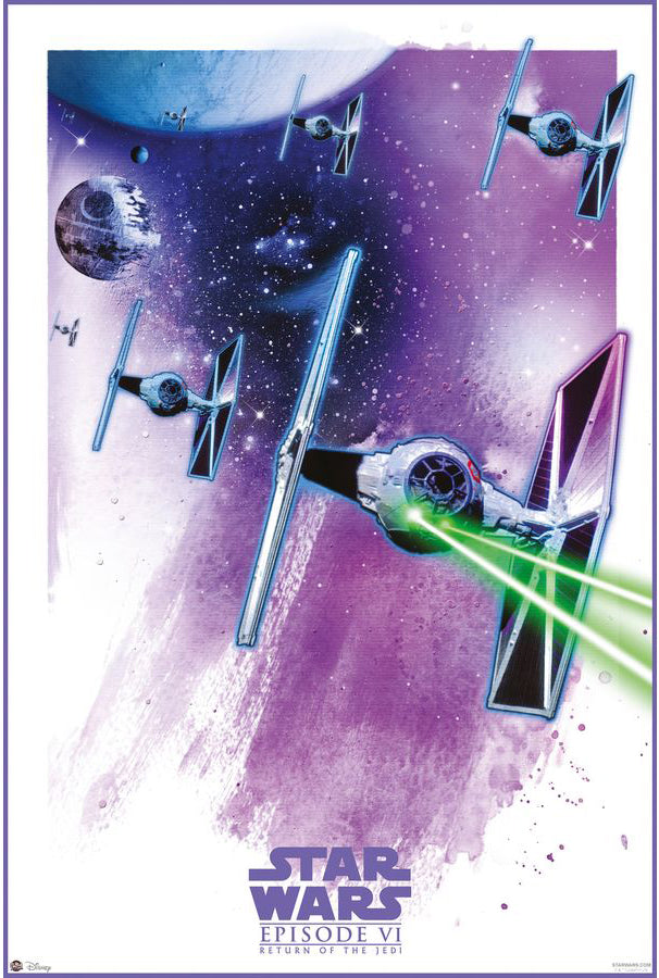 Star Wars Episode VI Poster Tie Fighter