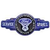 Vintage Auto-Style Brand Signs