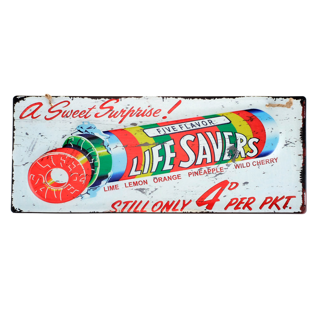Vintage Auto-Style Brand Signs