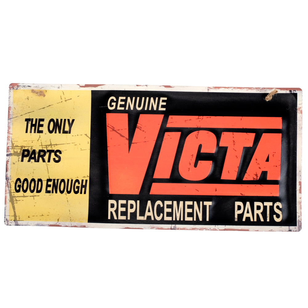 Vintage Auto-Style Brand Signs