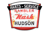 Vintage Auto-Style Brand Signs
