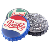 Metal Retro Bottle Top Sign