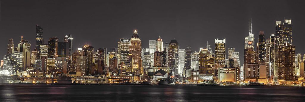 New York Skyline at Night