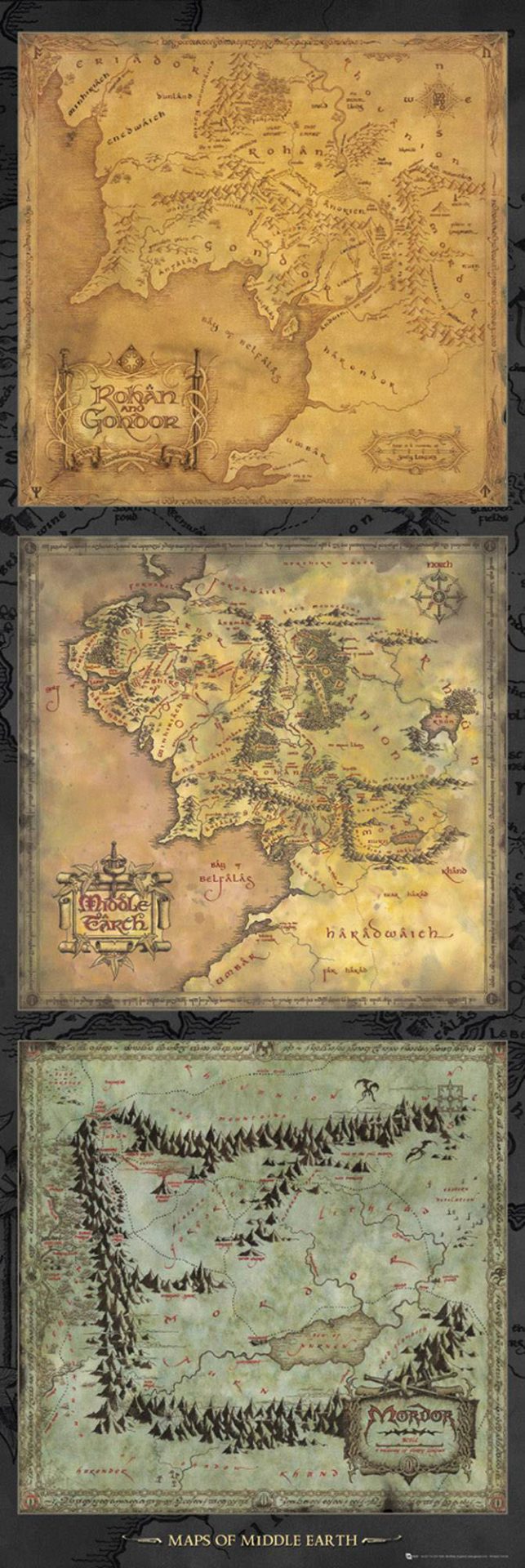 Maps of Middle Earth