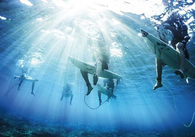Surfers in Water