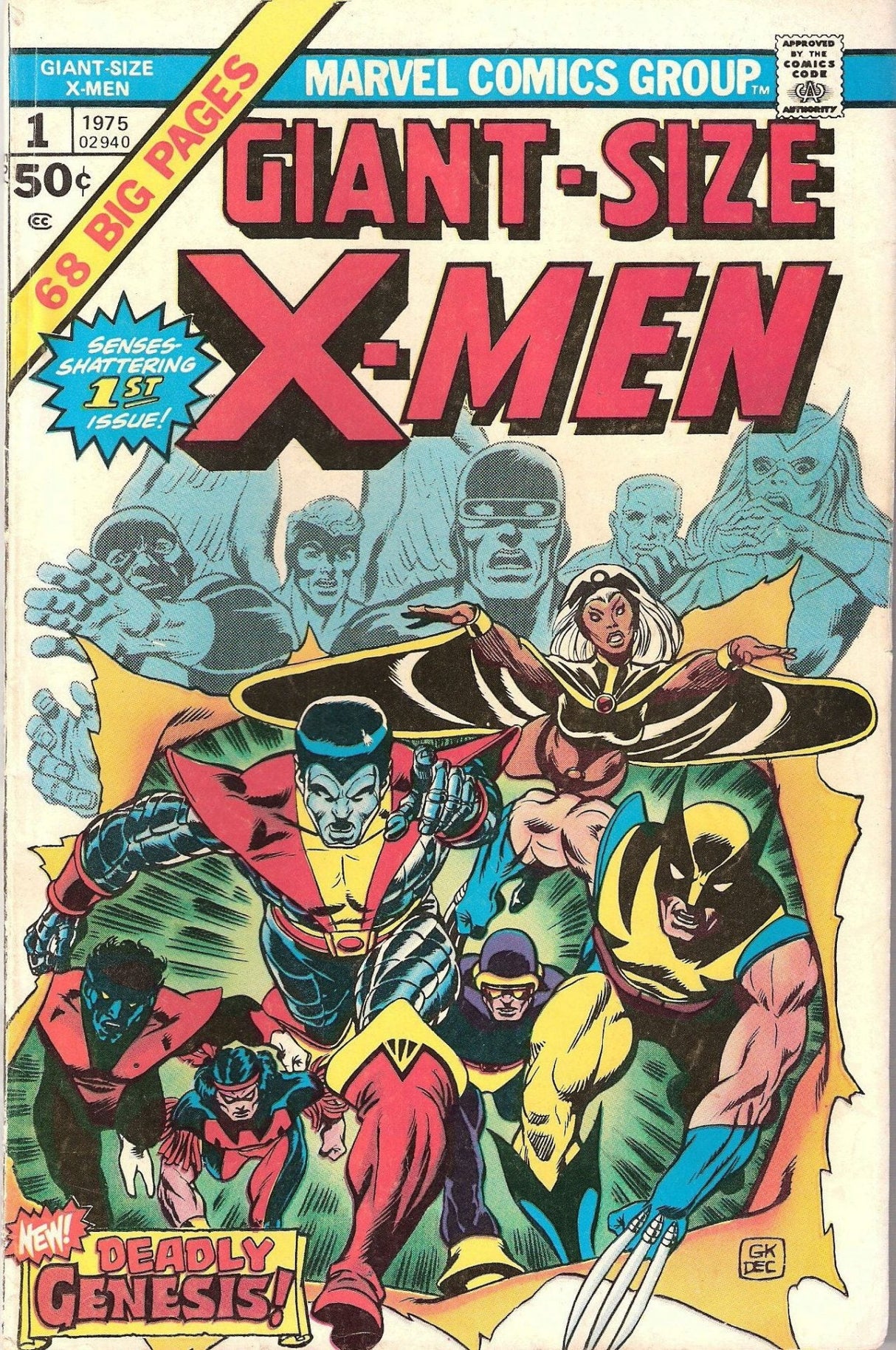 Giant Size Xmen Comic