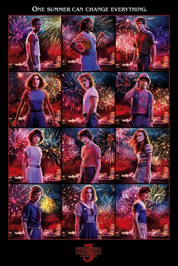 Stranger Things Character Montage