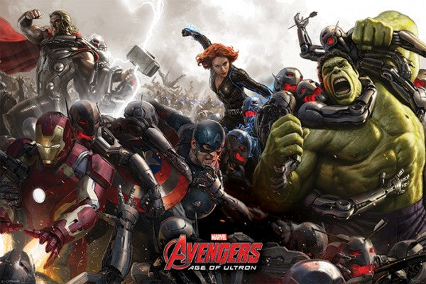 Avengers Age of Ultron Fight Scene