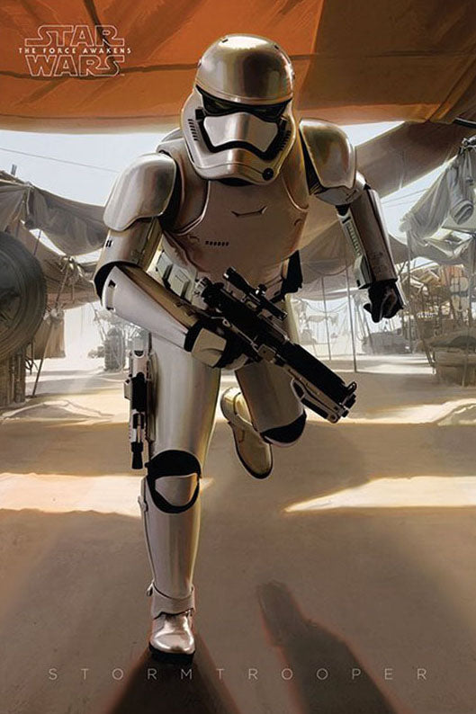Star Wars Storm Trooper Running