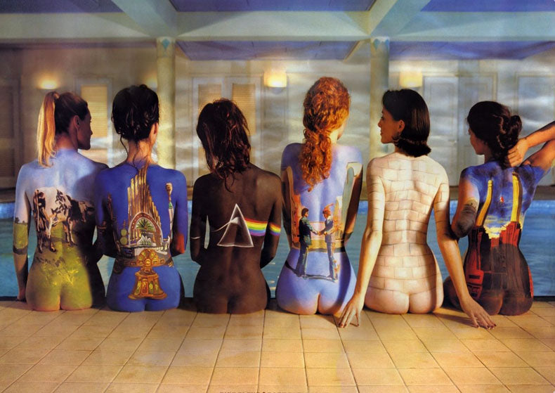 Women Back Art Sitting