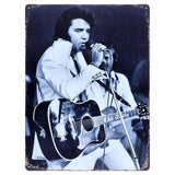 Elvis Metal Sign 30 x 40cm