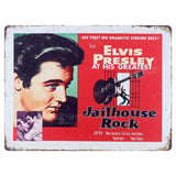Elvis Metal Sign 30 x 40cm