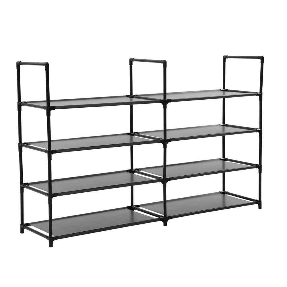 Stackable Shoe Rack 8 Tier 117 x 28 x 73cm