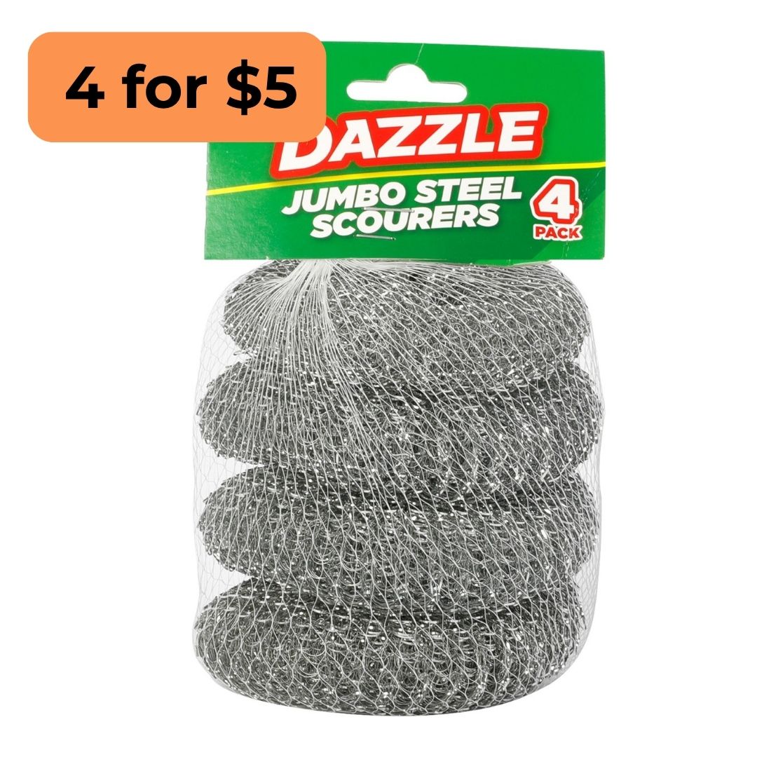 Dazzle Jumbo Steel Scourer