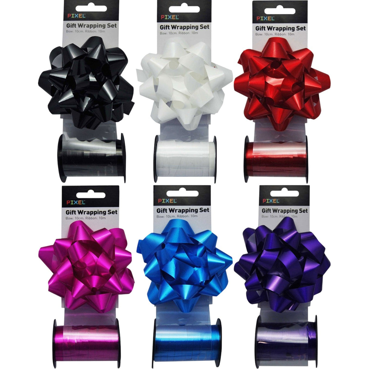 Star Bow with Ribbon Glossy