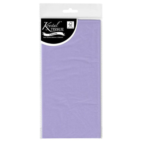Lilac Tissue Paper - 5 Sheets
