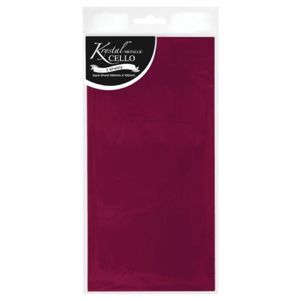Hot Pink Cello Wrap - 2 Sheets