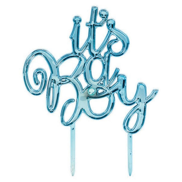 Cake Topper Boy - Plastic