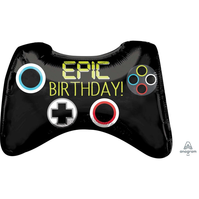 SuperShape Foil Balloon 71cm x 55cm - Epic Birthday Game Controller