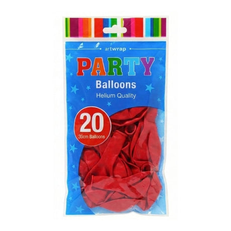 Red Balloon - 20 Pack