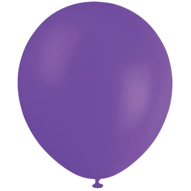 Purple Balloon - 20 Pack