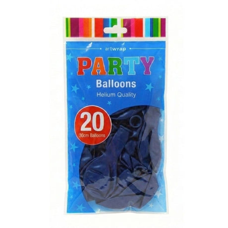 Blue Balloon - 20 Pack