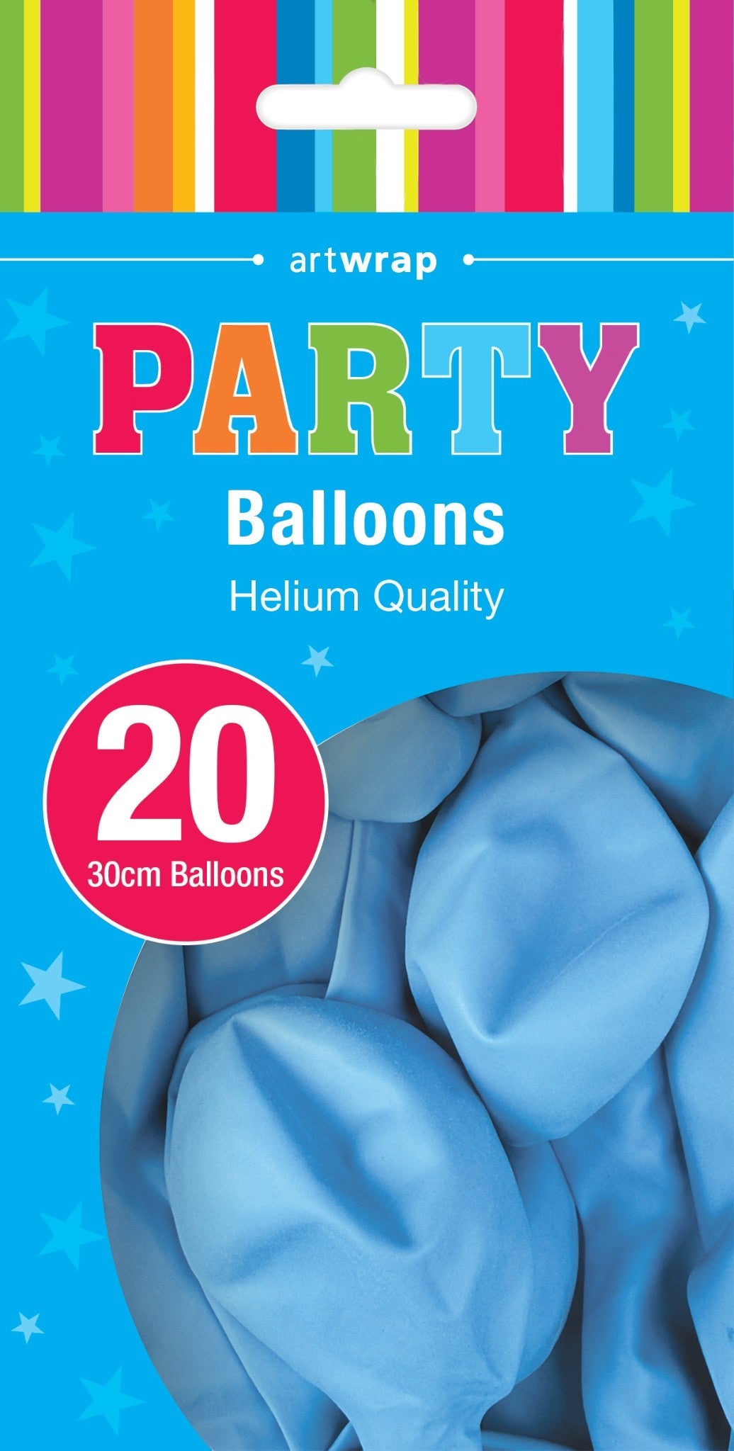 Light Blue Balloon - 20 Pack
