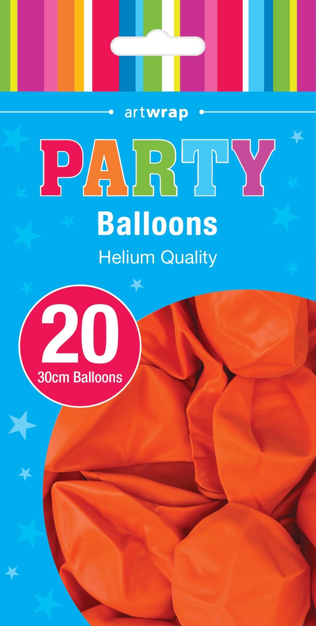 Orange Balloon - 20 Pack