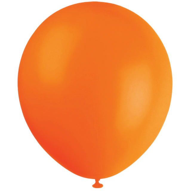 Orange Balloon - 20 Pack